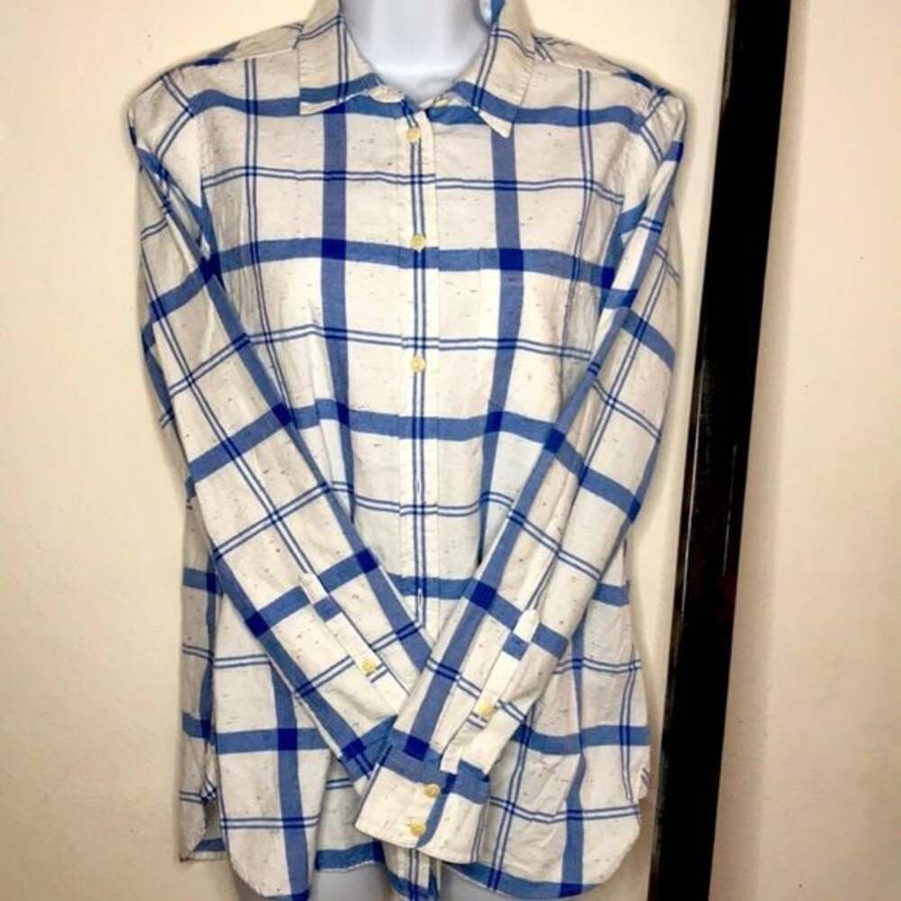 J. Crew plaid flannel